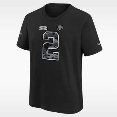 Ashton Jeanty Las Vegas Raiders Salute to Service Big Kids' Nike